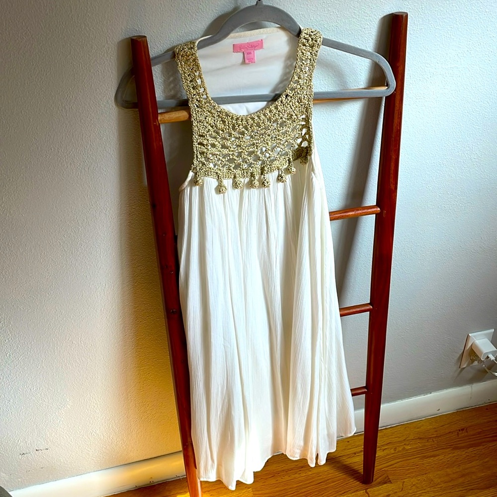 Crochet top dress